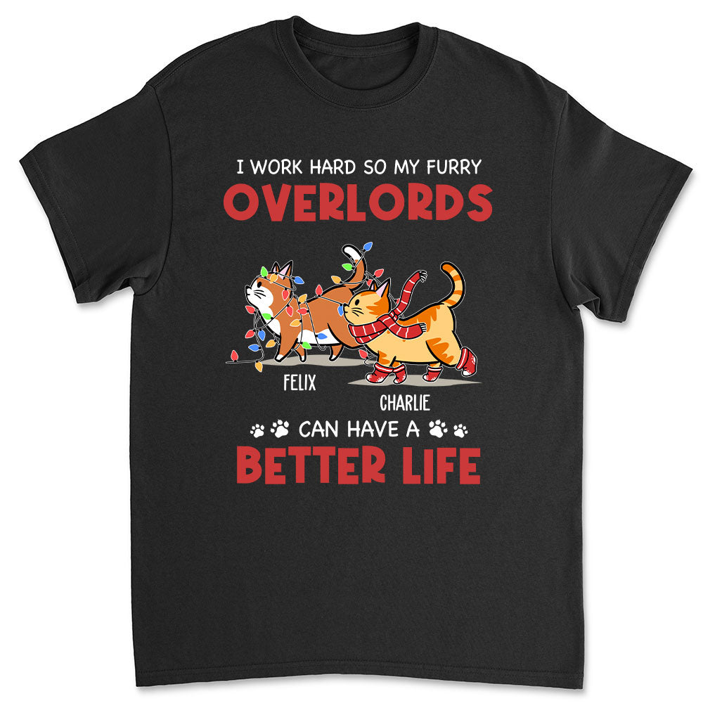 Furry Better Life Personalized Custom Unisex T shirt PAWSIONATE