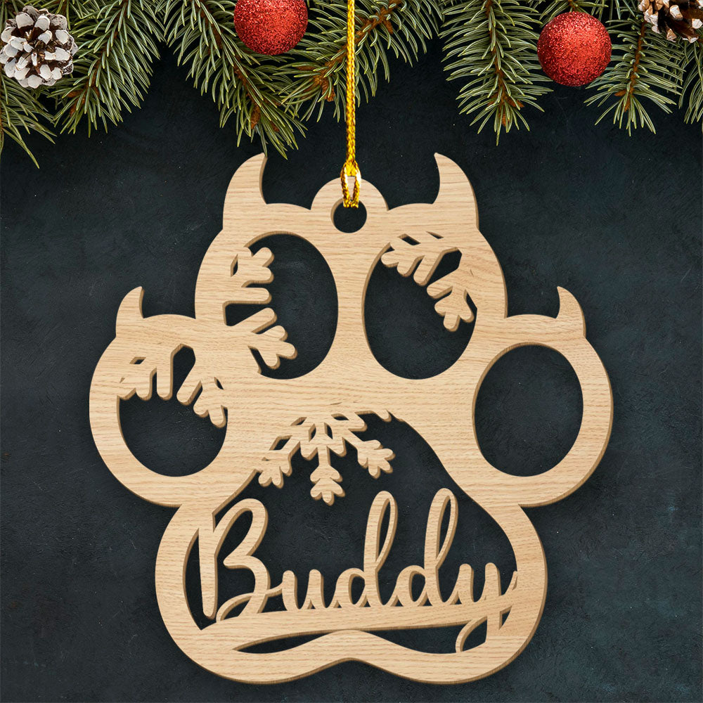 Paw Charm - Personalized Custom Acrylic Ornament