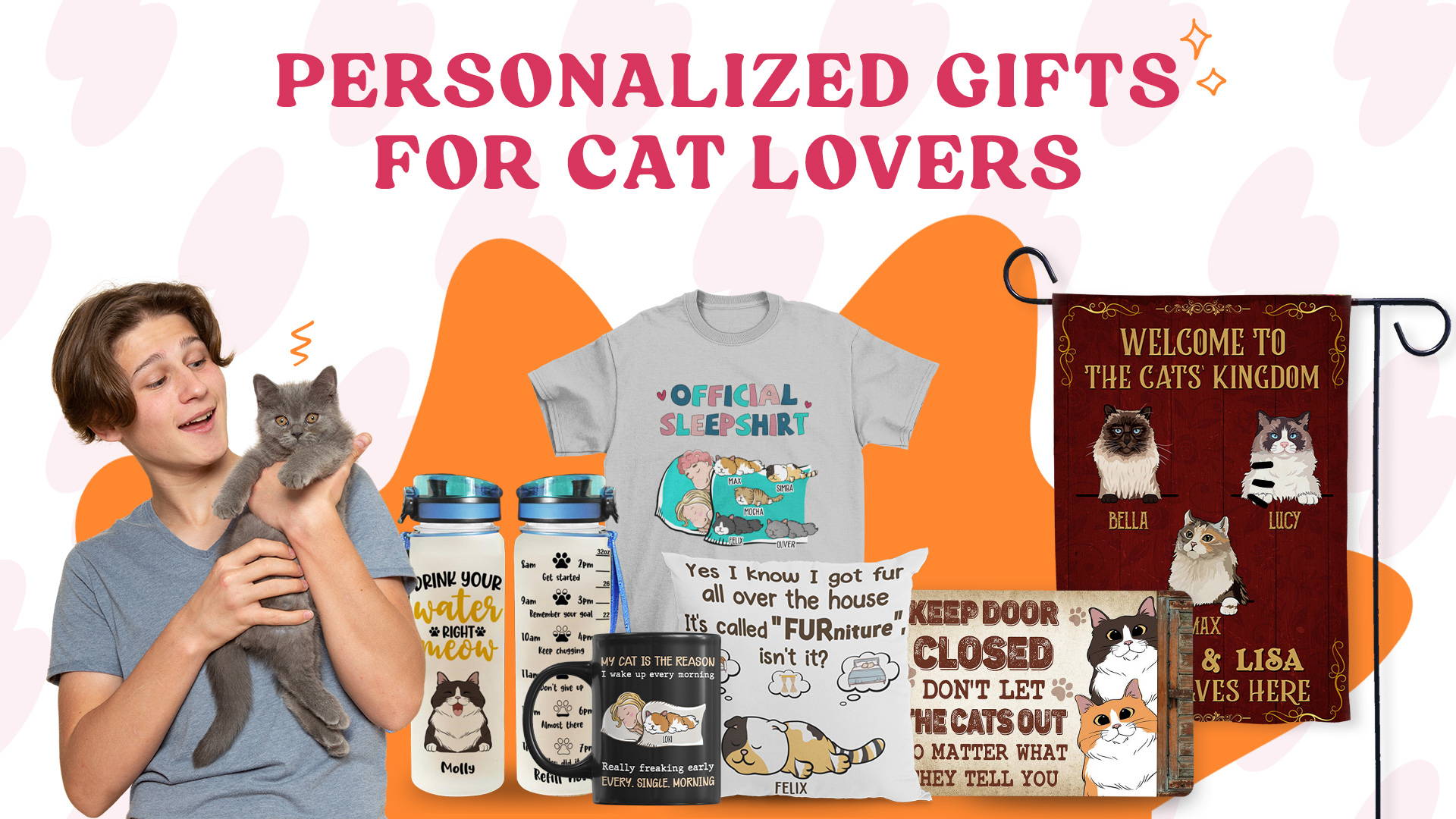 10 Fabulous Personalized Gifts for Cat Lovers – PAWSIONATE