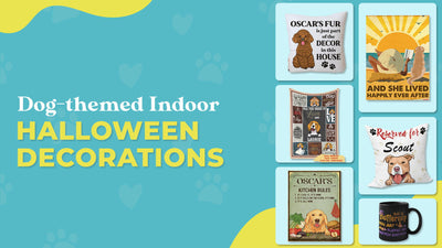 More Dog-themed Indoor Halloween Decorations