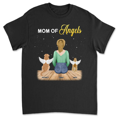 Parents Of Angels - Personalized Custom Premium T-shirt