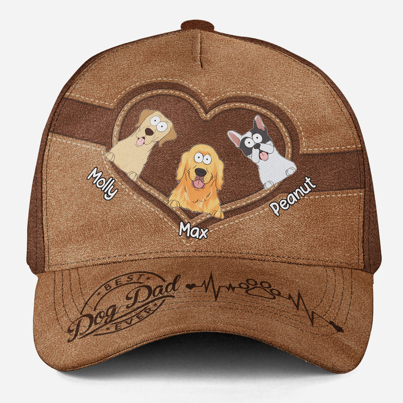 Best Dog Dad Ever - Personalized Custom Cap