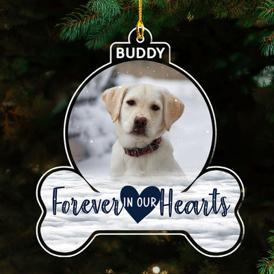 Forever In My Heart - Personalized Custom Acrylic Ornament