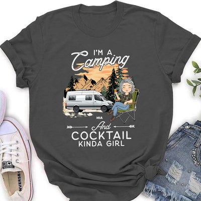 Kinda Girl - Personalized Custom Women's T-shirt