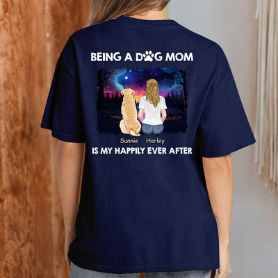 Happy Mom Together - Personalized Custom Premium T-shirt