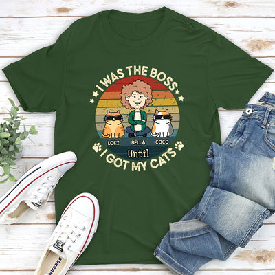 I Was The Boss - Personalized Custom Unisex T-shirt