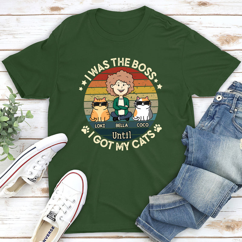 I Was The Boss - Personalized Custom Unisex T-shirt