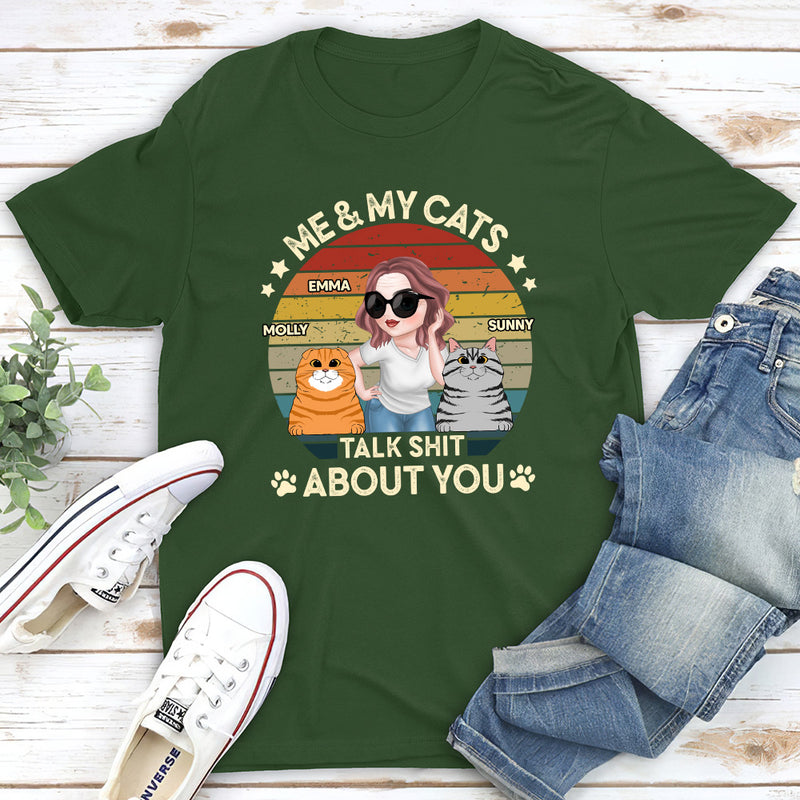 Talk Shit About You - Personalized Custom Unisex T-shirt