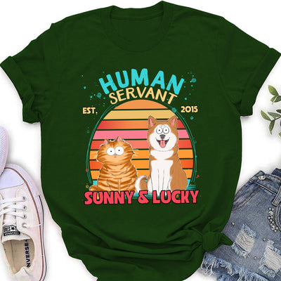 Pet Servant - Personalized Custom Women's T-shirt