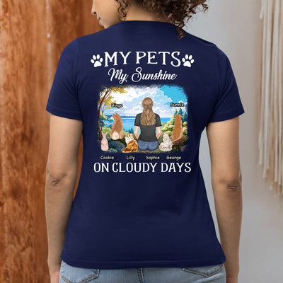 My Pet Sunshine - Personalized Custom Women's T-shirt