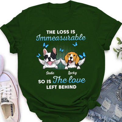 The Loss Is Immeasurable - Personalized Custom Women's T-shirt