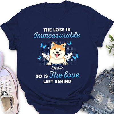 The Loss Is Immeasurable - Personalized Custom Women's T-shirt