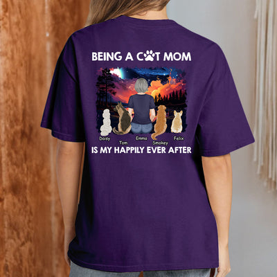 Happy Mom Together - Personalized Custom Premium T-shirt