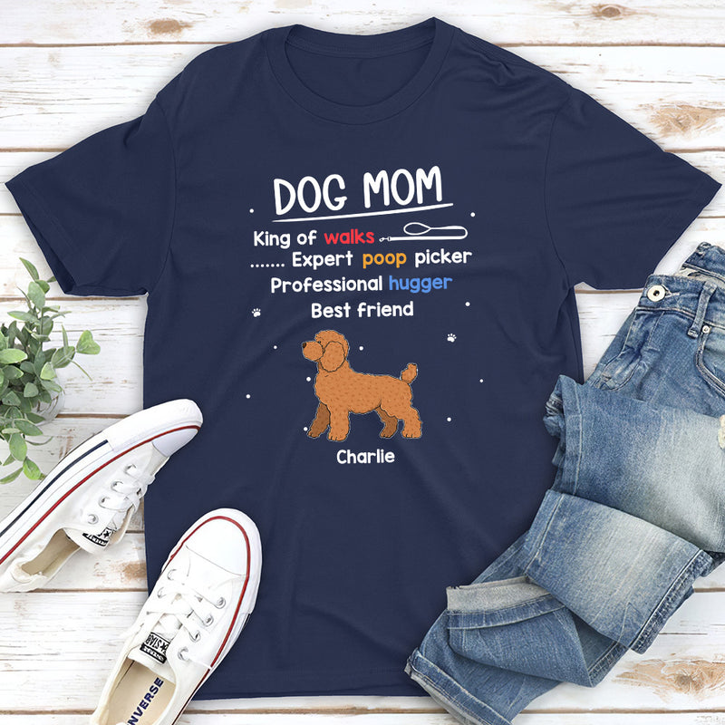 Dog Dad Is - Personalized Custom Premium T-shirt