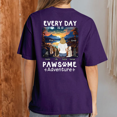 Pawsome Adventure - Personalized Custom Unisex T-shirt