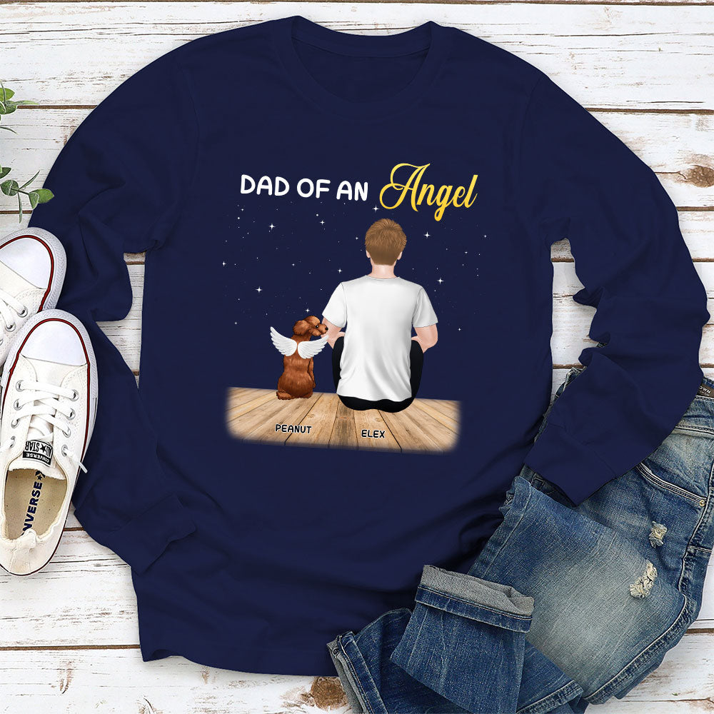 Parents Of Angels - Personalized Custom Long Sleeve T-shirt