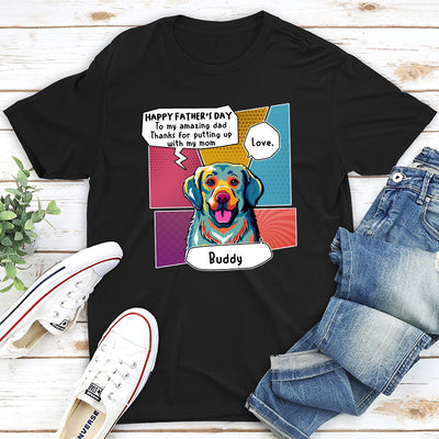 Amazing Dad 2 - Personalized Custom Unisex T-shirt