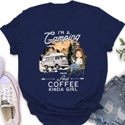 Kinda Girl - Personalized Custom Women's T-shirt