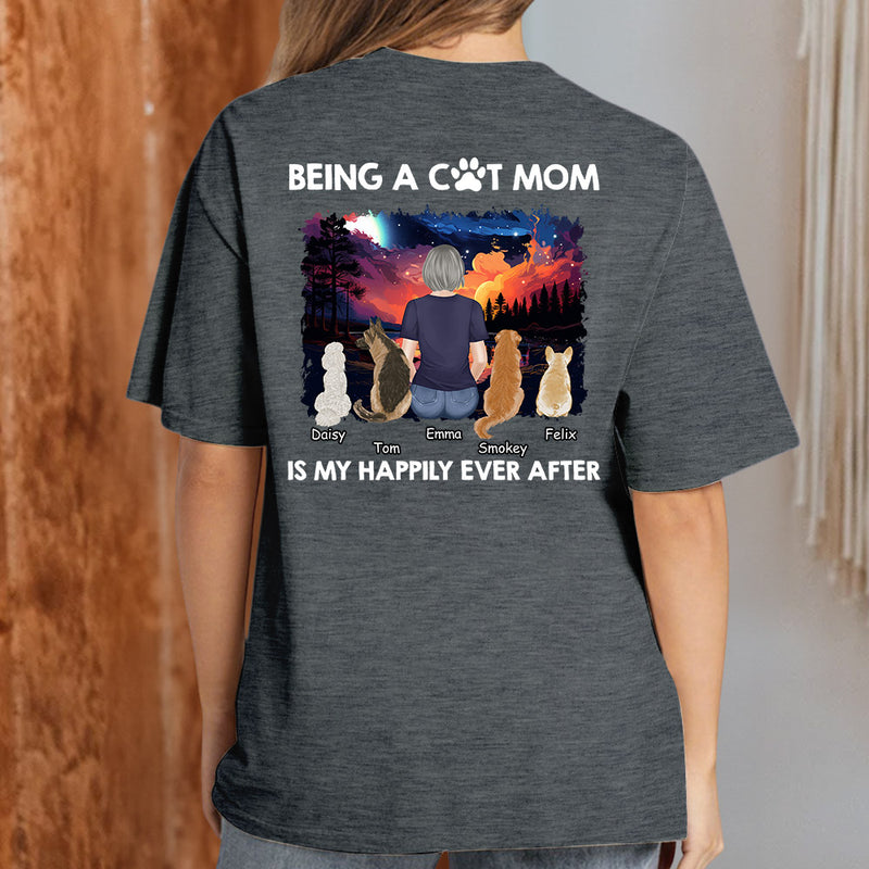 Happy Mom Together - Personalized Custom Unisex T-shirt