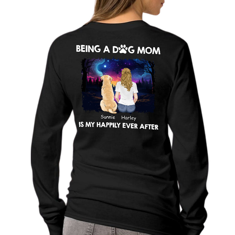 Happy Mom Together - Personalized Custom Long Sleeve T-shirt