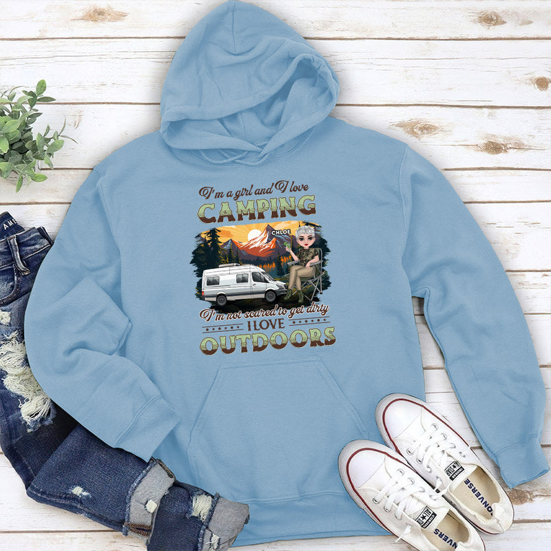 Camping Lover - Personalized Custom Hoodie