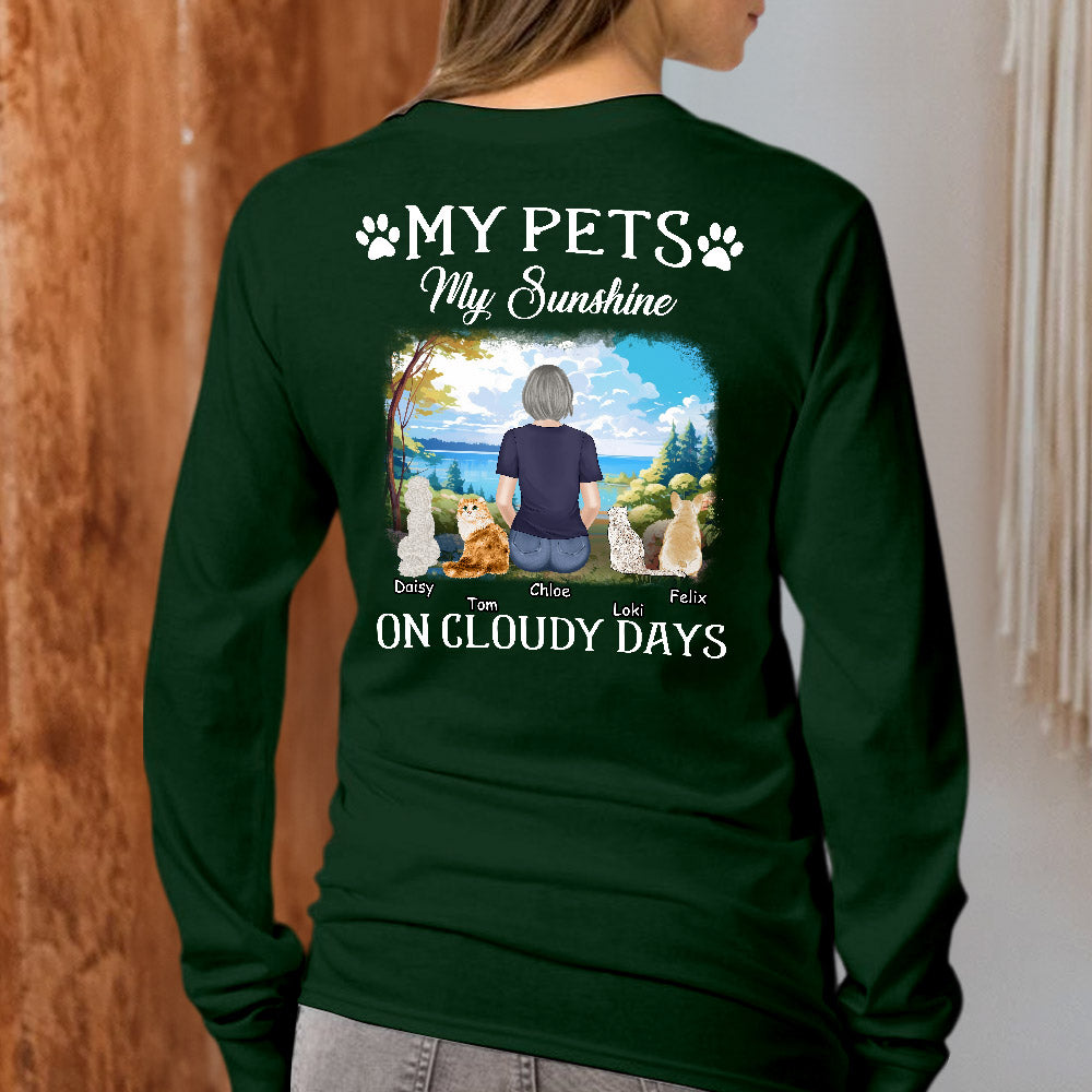 My Pet Sunshine - Personalized Custom Long Sleeve T-shirt