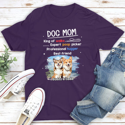 Dog Dad Is - Personalized Custom Premium T-shirt