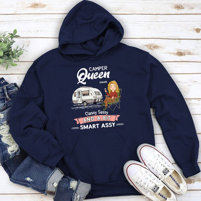 Camper Queen - Personalized Custom Hoodie