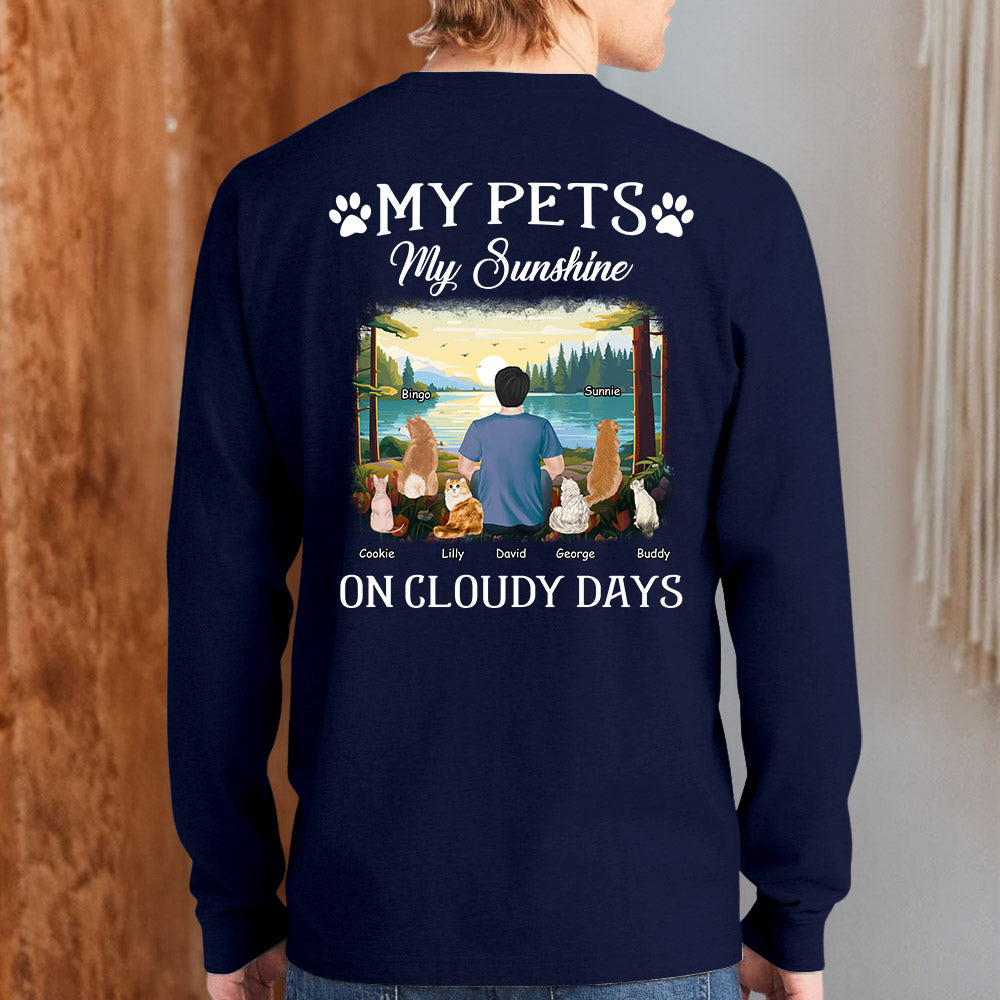 My Pet Sunshine - Personalized Custom Long Sleeve T-shirt