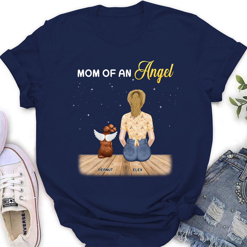 Mom Of Angels - Personalized Custom Women&