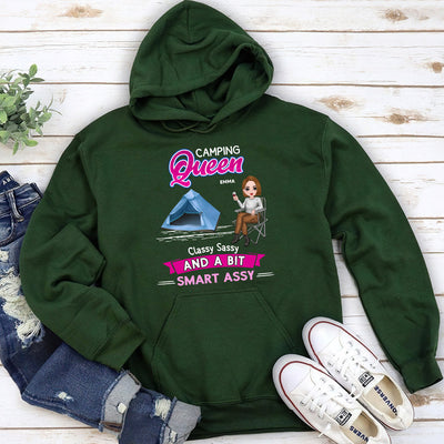 Camping Queen - Personalized Custom Hoodie