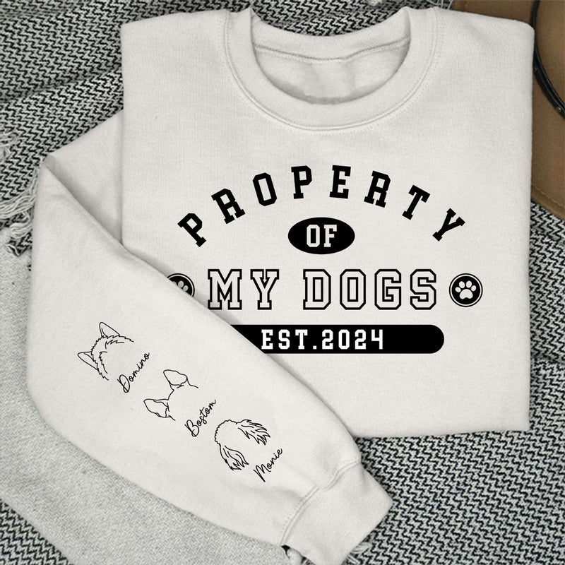 Property Of Dogs - Personalized Custom Sweatshirt
