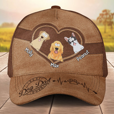 Best Dog Dad Ever - Personalized Custom Cap