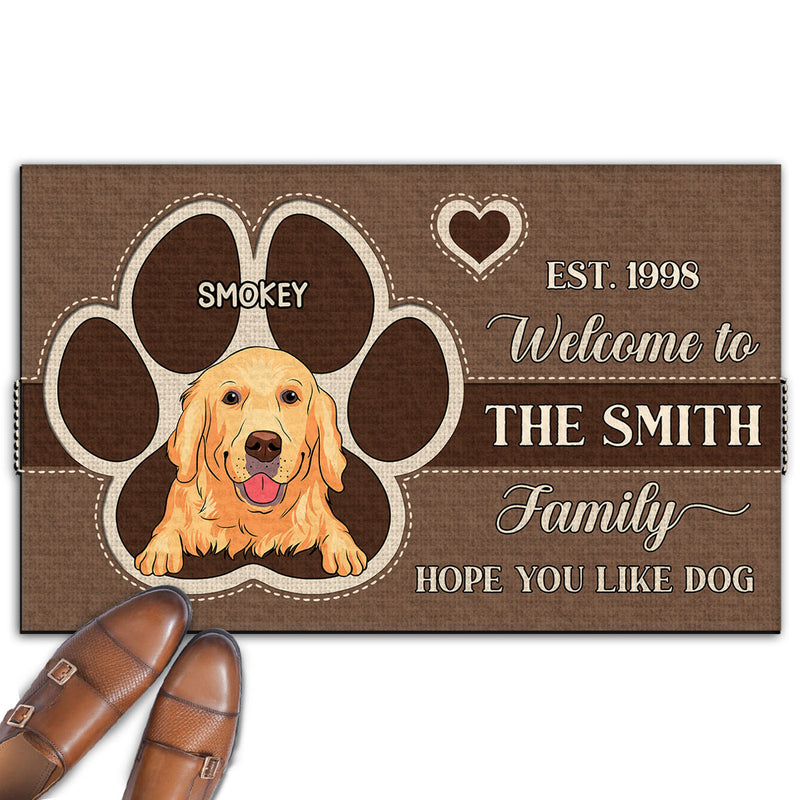 Welcome To Our House - Personalized Custom Doormat