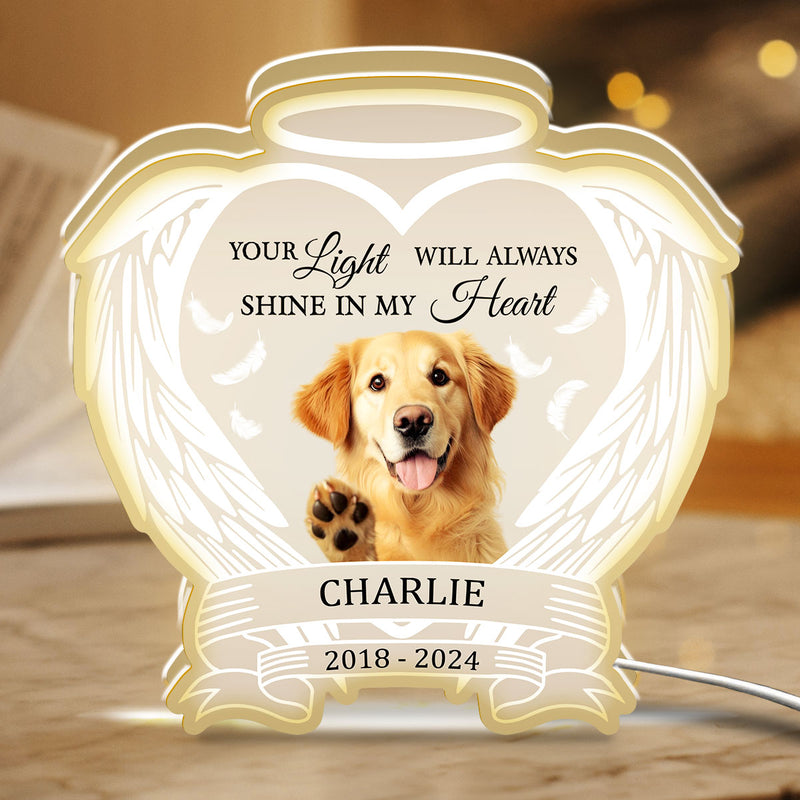 Always Shine In My Heart - Personalized Light Box