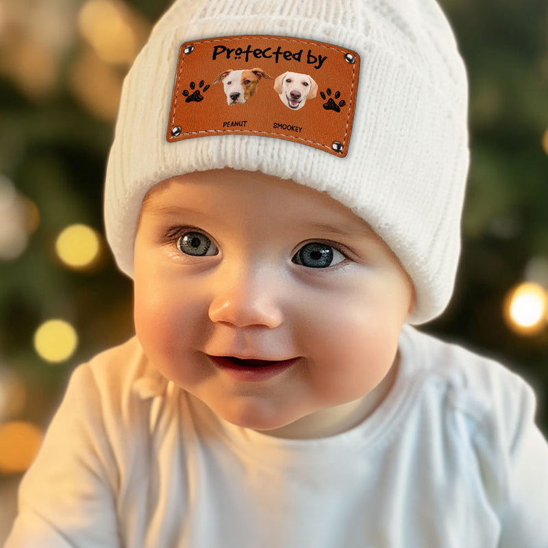 Protected By Pets Photo - Personalized Custom Beanie