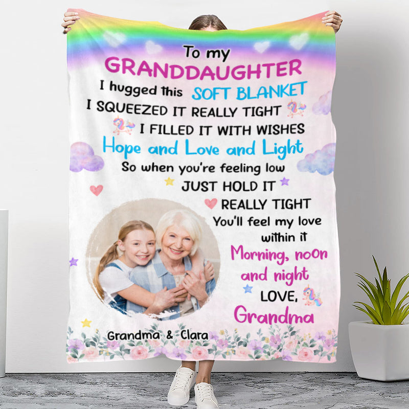 Hope And Love And Light Photo - Personalized Custom Fleece Blanket