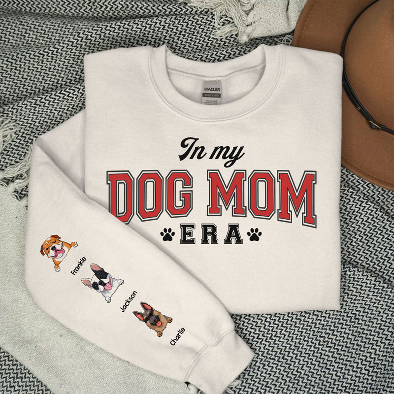 Dog Mom Era - Personalized Custom Long Sleeve T-shirt