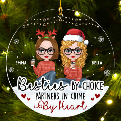 Partners In Crime - Personalized Custom Acrylic Ornament