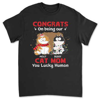 Lucky Human - Personalized Custom Unisex T-shirt