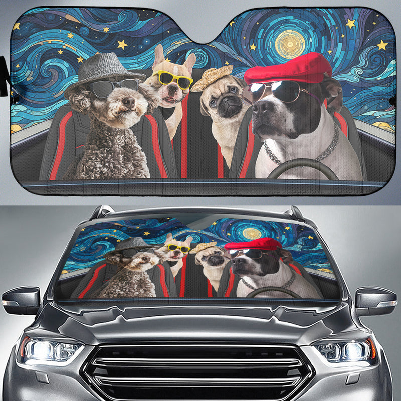 Let Adventures Fill Your Soul - Personalized Custom Car Sunshade