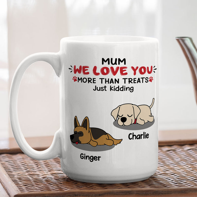 Love You, Just Kidding - Personalized Custom Coffee Mug