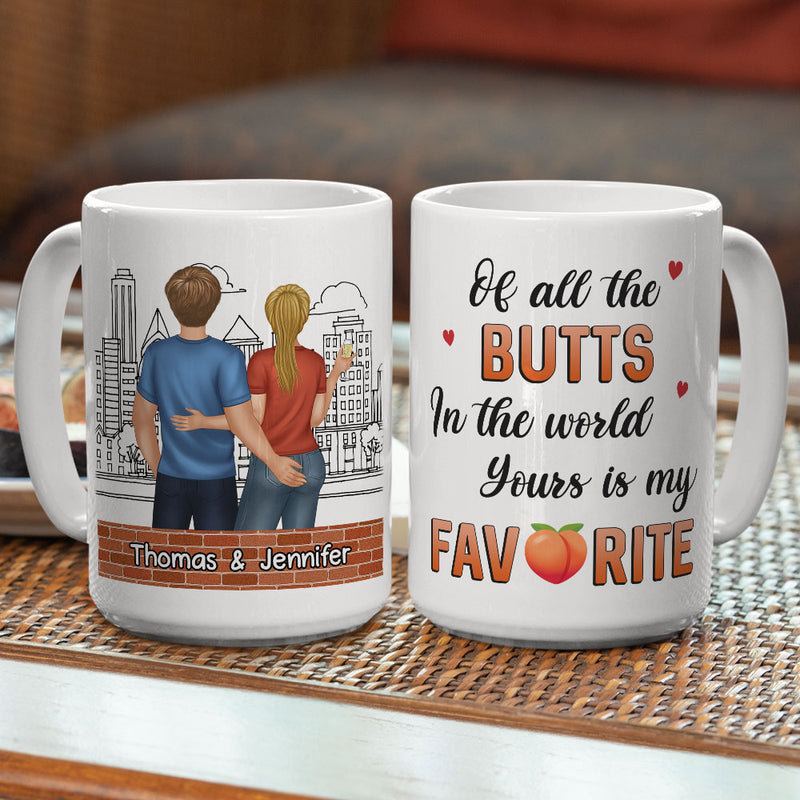 Yours Is My Favorite - Personalized Custom Coffee Mug