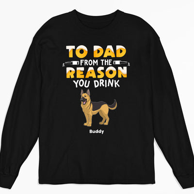 From Reason You Drink - Personalized Custom Long Sleeve T-shirt