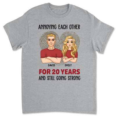 For Years - Personalized Custom Unisex T-shirt