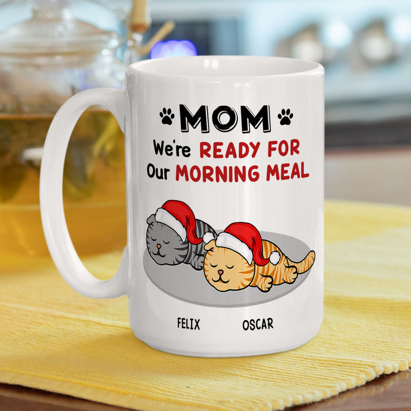 Ready For Morning Meal - Personalized Custom Coffee Mug