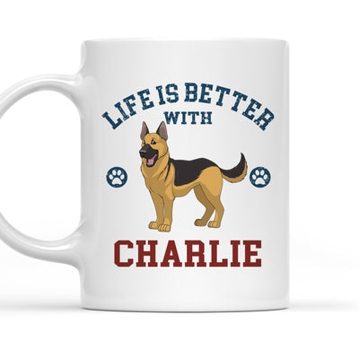Retro Life Is Better - Personalized Custom Coffee Mug