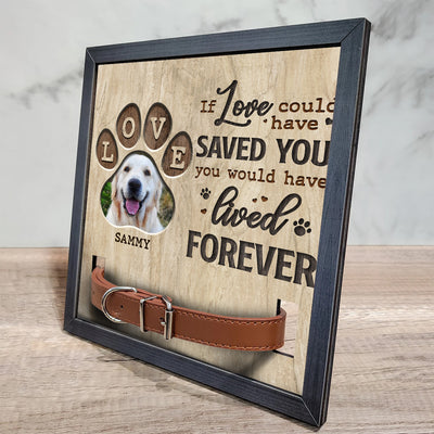 Memories We Keep - Personalized Custom Collar Frame