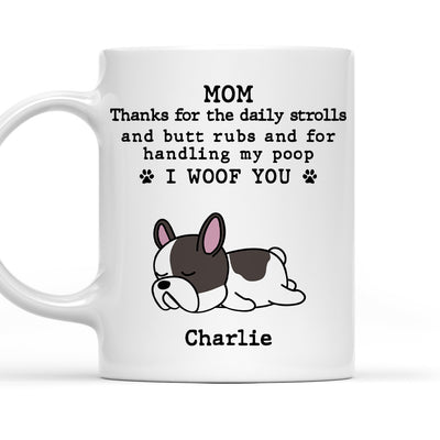 Handling My Poop - Personalized Custom Coffee Mug