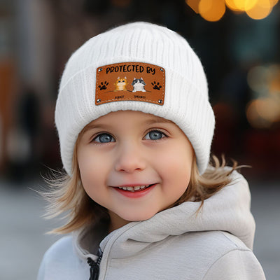 Protected By Pets - Personalized Custom Beanie